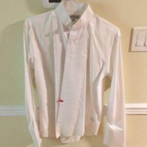 Joseph and feiss mens tuxedo white shirt 16 inch arms 34/35